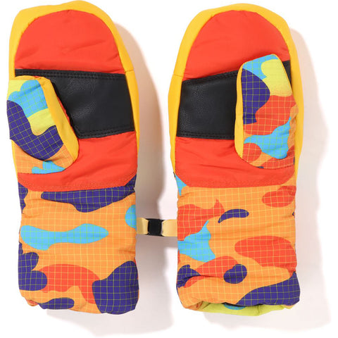 GRID CAMO PADDED GLOVES KIDS