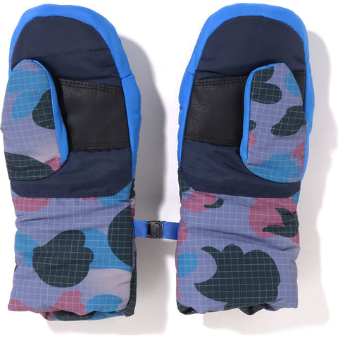 GRID CAMO PADDED GLOVES KIDS