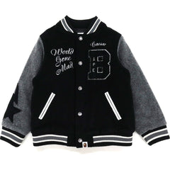 BAPE CREW VARSITY JACKET KIDS