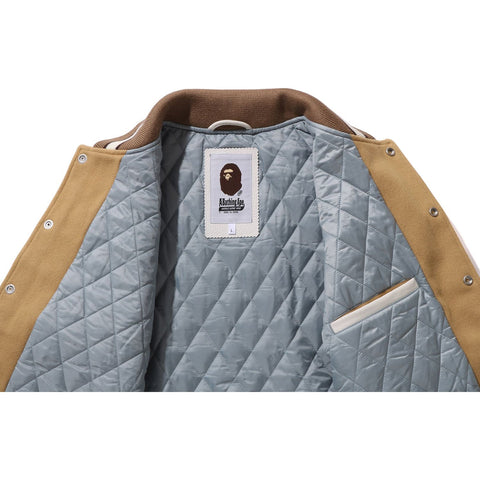BAPE MULTI MOTIF VARSITY JACKET MENS