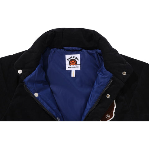 APE HEAD CORDUROY PADDED JACKET KIDS