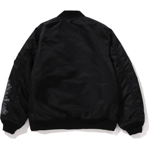 BAPE MENS SHARK MA-1 BOMBERS JACKET