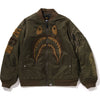 BAPE MENS SHARK MA-1 BOMBERS JACKET