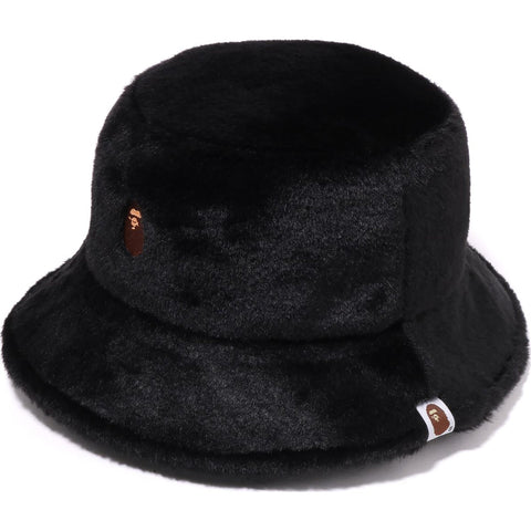 ONE POINT FUR BUCKET HAT LADIES