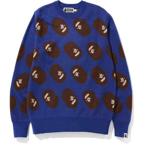 APE HEAD KNIT MENS