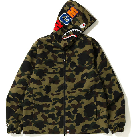 1ST CAMO SHARK HOODIE JACKET MENS