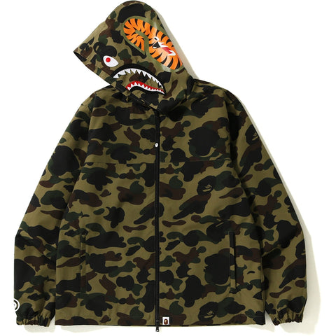 1ST CAMO SHARK HOODIE JACKET MENS