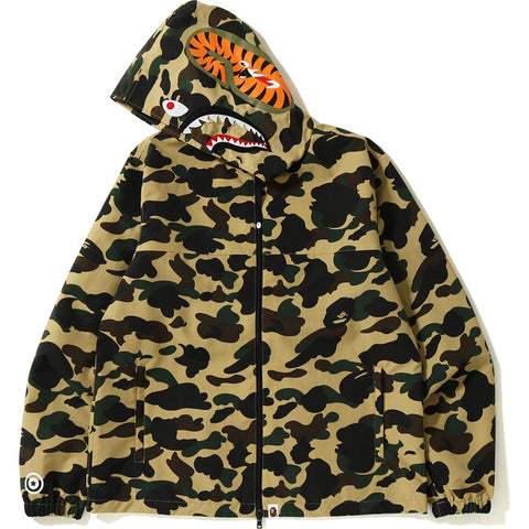1ST CAMO SHARK HOODIE JACKET MENS