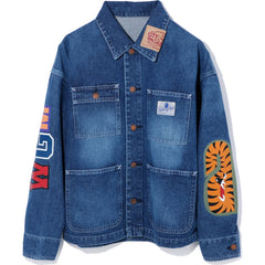SHARK DENIM COVERALL JACKET LADIES