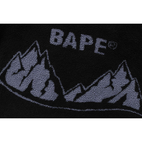 BAPE MOUNTAIN RELAXED FIT BOA JACKET MENS