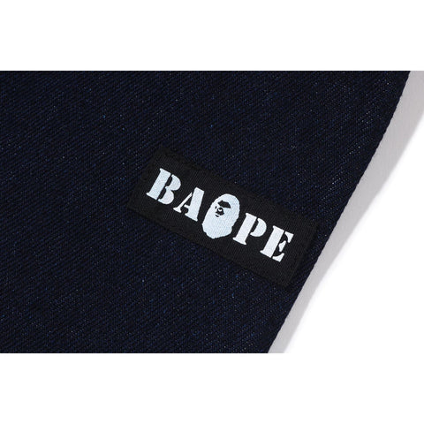 MULTI MOTIF LOOSE FIT DENIM JACKET MENS