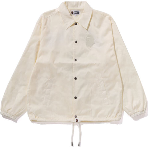 TONAL SOLID CAMO COACH JACKET MENS