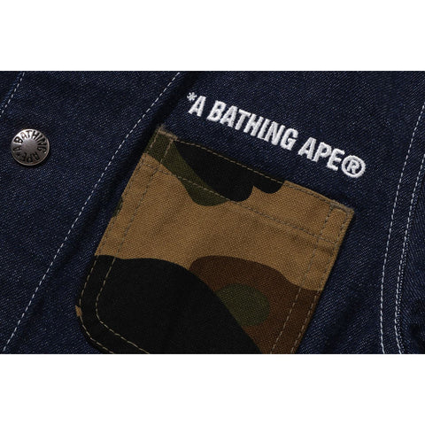 1ST CAMO POCKET DENIM COVERALL JACKET KIDS