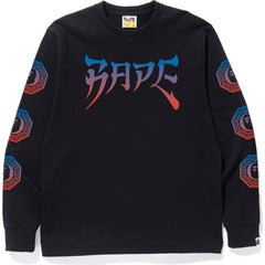 BAPE GRAPHIC L/S TEE MENS