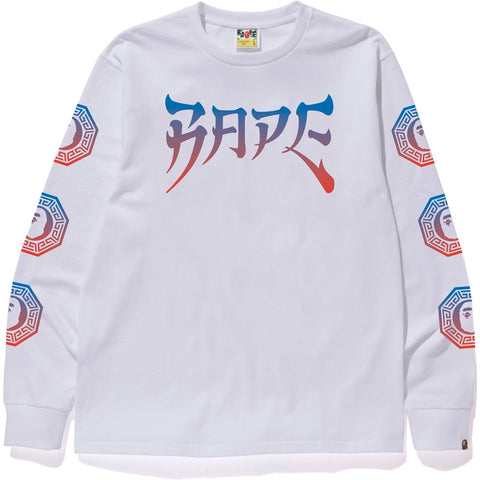 BAPE GRAPHIC L/S TEE MENS