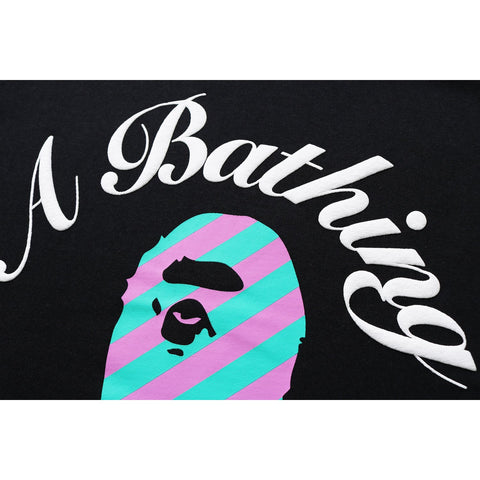 FOAM STRIPE COLLEGE L/S TEE LADIES
