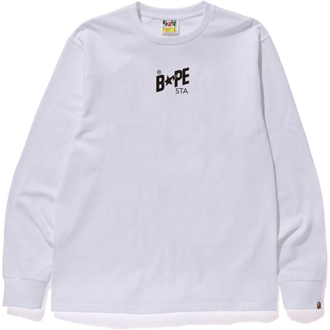BAPE STA ILLUSTRATION L/S TEE MENS