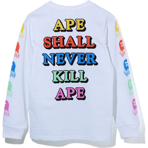 PIGMENT ASNKA LETTER L/S TEE LADIES