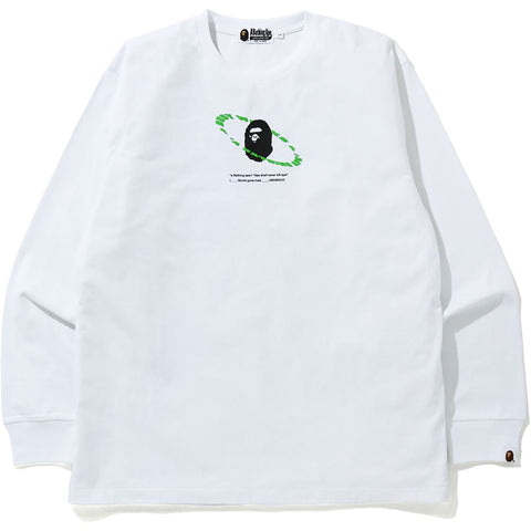UNIVERSE APE LOOSE FIT LONG SLEEVE TEE MENS