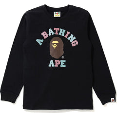 GLITTER COLLEGE L/S TEE LADIES