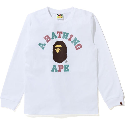 GLITTER COLLEGE L/S TEE LADIES