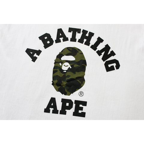 1ST CAMO COLLEGE L/S TEE MENS