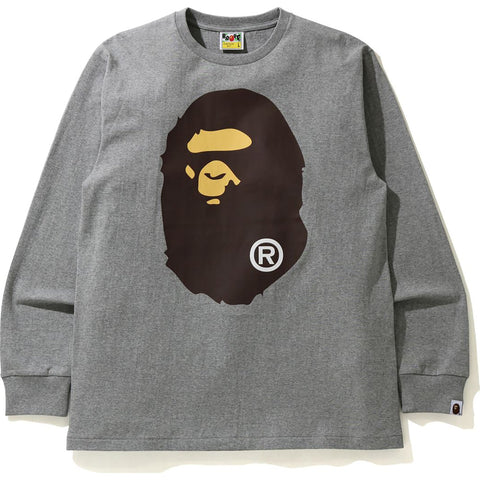 BIG APE HEAD L/S TEE MENS