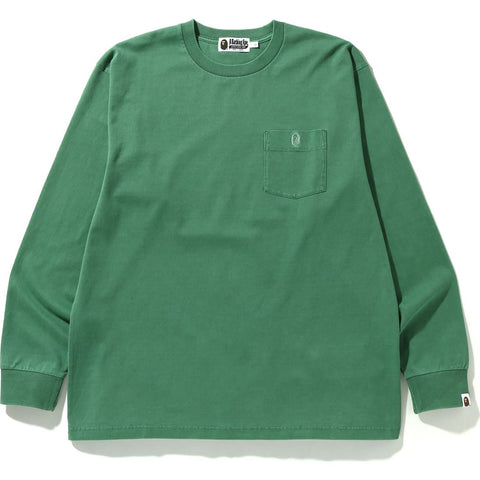 OVERDYE ONE POINT POCKET RELAXED FIT L/S TEE MENS