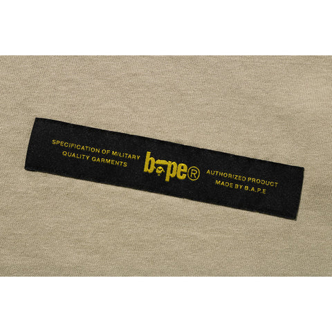 BAPE MULTI LABEL RELAXED FIT L/S TEE MENS
