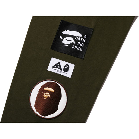 BAPE MULTI LABEL RELAXED FIT L/S TEE MENS