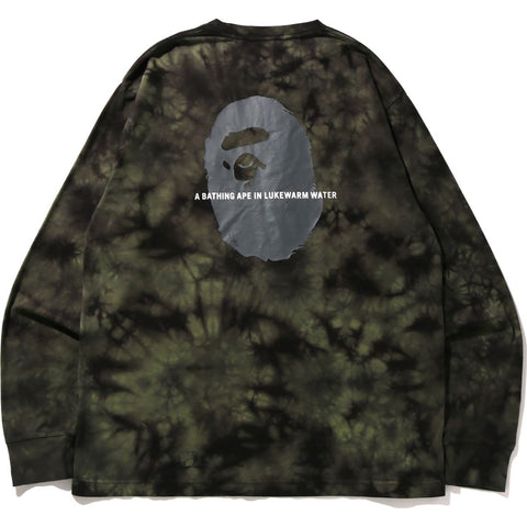 TIE DYE ONE POINT POCKET RELAXED FIT L/S MENS