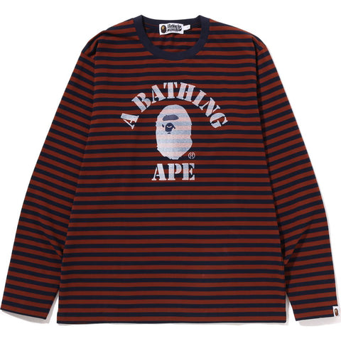 DISCHARGE COLLEGE HOOP L/S TEE MENS