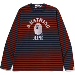 DISCHARGE COLLEGE HOOP L/S TEE MENS