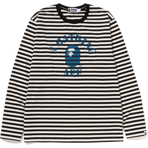 DISCHARGE COLLEGE HOOP L/S TEE MENS
