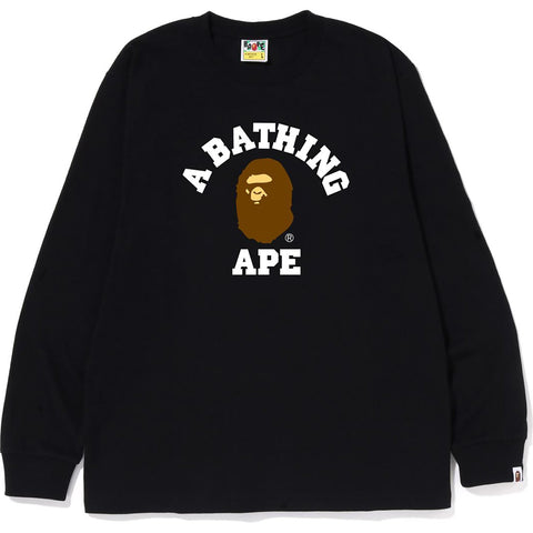 COLLEGE L/S TEE MENS