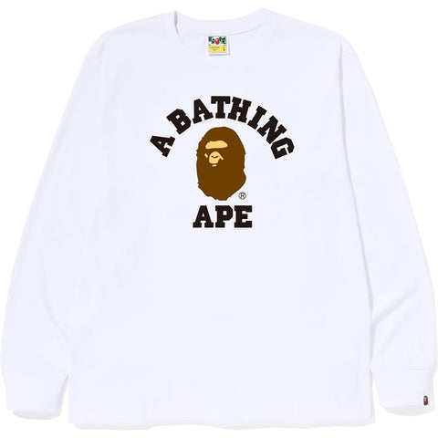 COLLEGE L/S TEE MENS