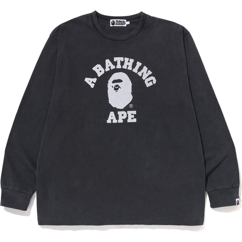 OVERDYE COLLEGE RELAXED FIT L/S TEE MENS