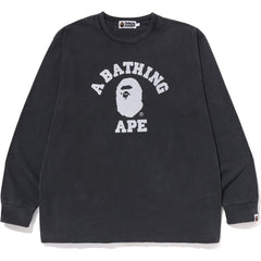 OVERDYE COLLEGE RELAXED FIT L/S TEE MENS