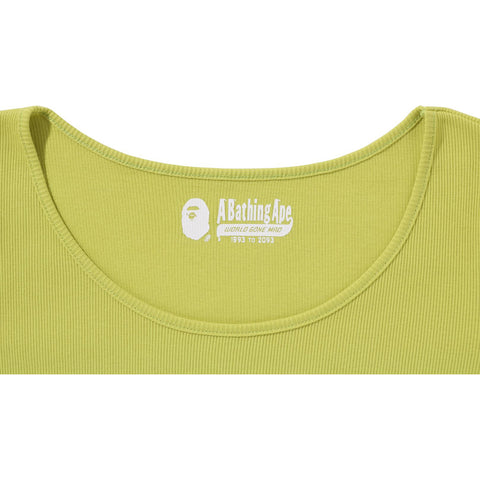 APE HEAD ONE POINT RIB L/S TEE LADIES