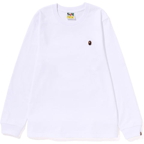 APE HEAD ONE POINT L/S TEE LADIES