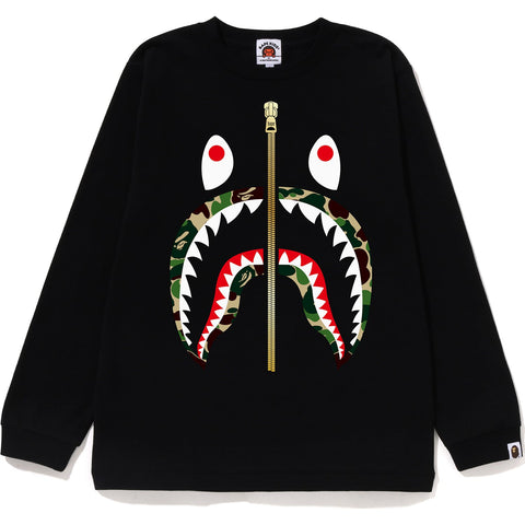 ABC CAMO SHARK L/S TEE JR KIDS