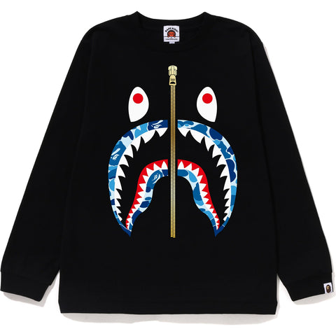 ABC CAMO SHARK L/S TEE JR KIDS