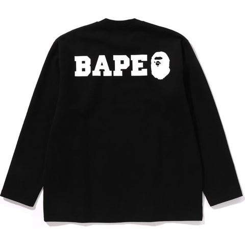 APE FACE L/S TEE MENS