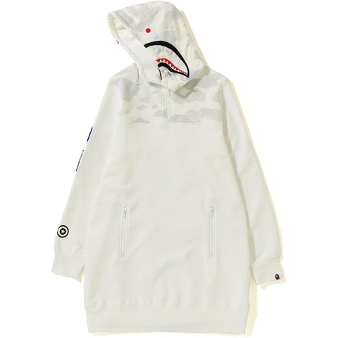 CITY CAMO SHARK HOODIE ONEPIECE LADIES