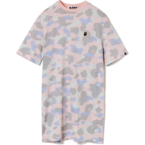 PASTEL MULTI CAMO TEE ONEPIECE LADIES