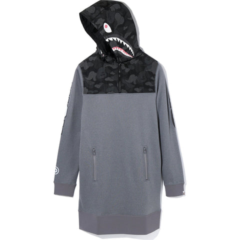 ABC DOT REFLECTIVE CAMO SHARK HOODIE ONE LADIES