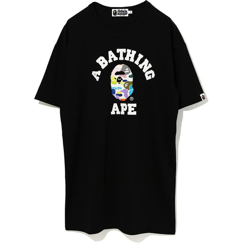 MULTI CAMO COLLEGE TEE ONEPIECE LADIES