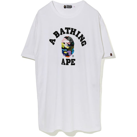 MULTI CAMO COLLEGE TEE ONEPIECE LADIES