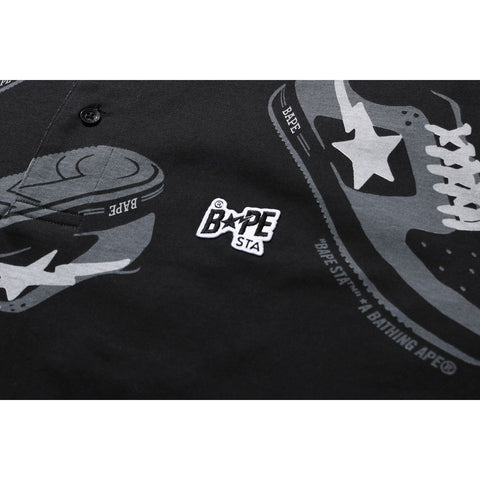 RANDOM BAPE STA RELAXED POLO MENS