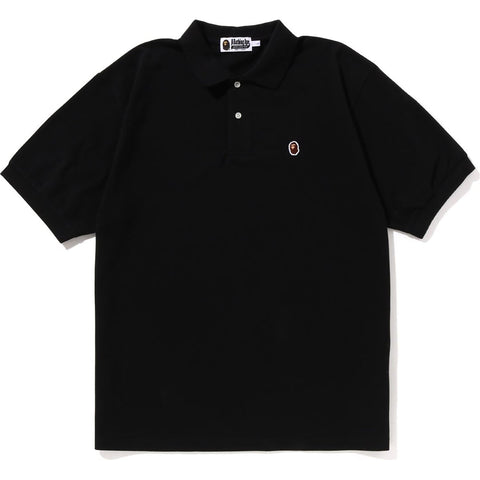 APE HEAD ONE POINT RELAXED FIT POLO MENS
